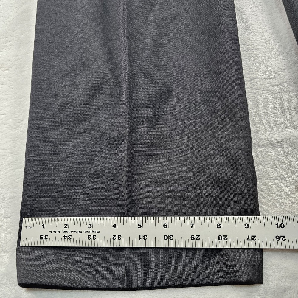 Vtg Stanley Blacker Suit Double Breasted Peak Lapel Mens 44L Pants 36x32 Pleated - Picture 14 of 16